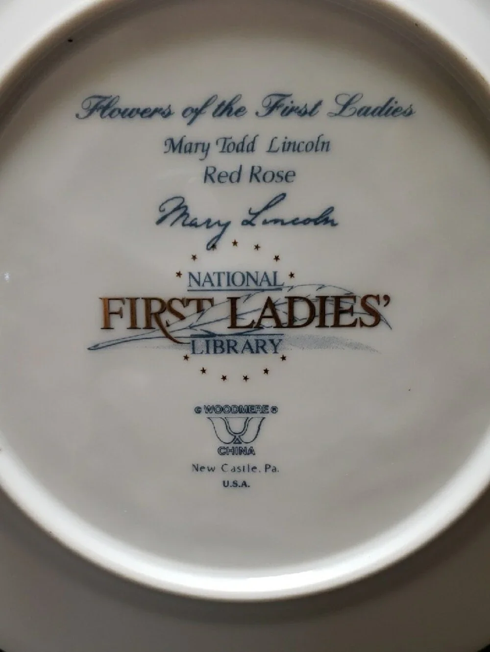 Vintage Woodmere China Plate 